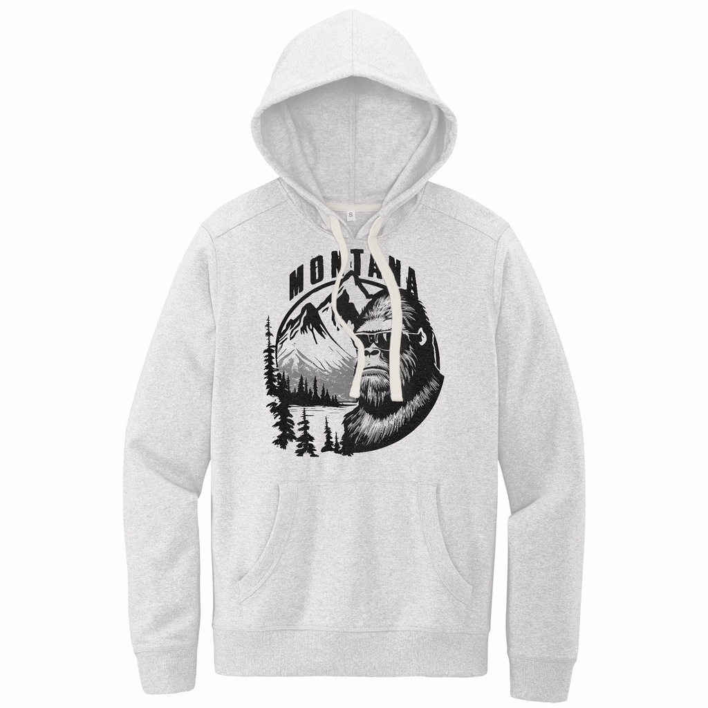 Bigfoot Adventure - Sustainable Recycled Fleece Hoodie