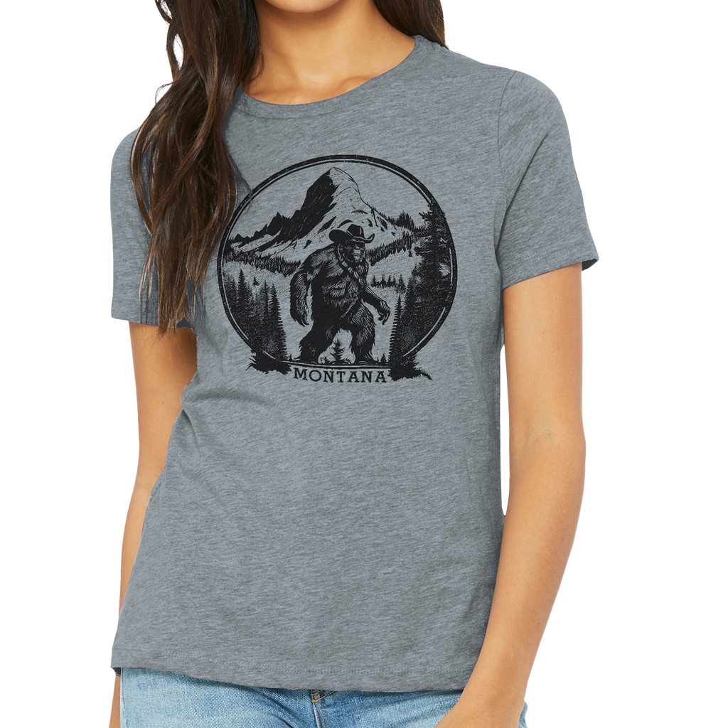 Bigfoot Outlaw - Ladies Soft Blend Tee