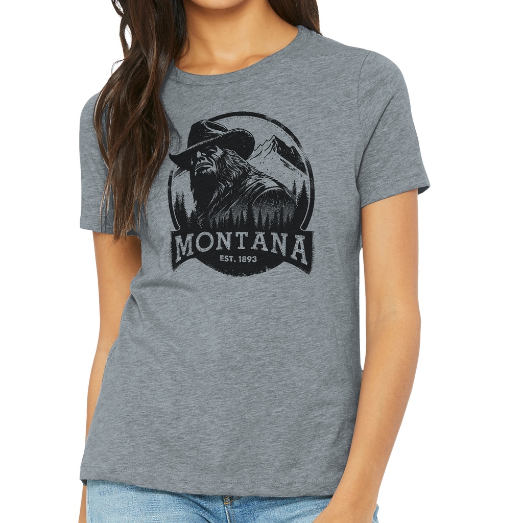 Bigfoot Western - Ladies Soft Blend Tee