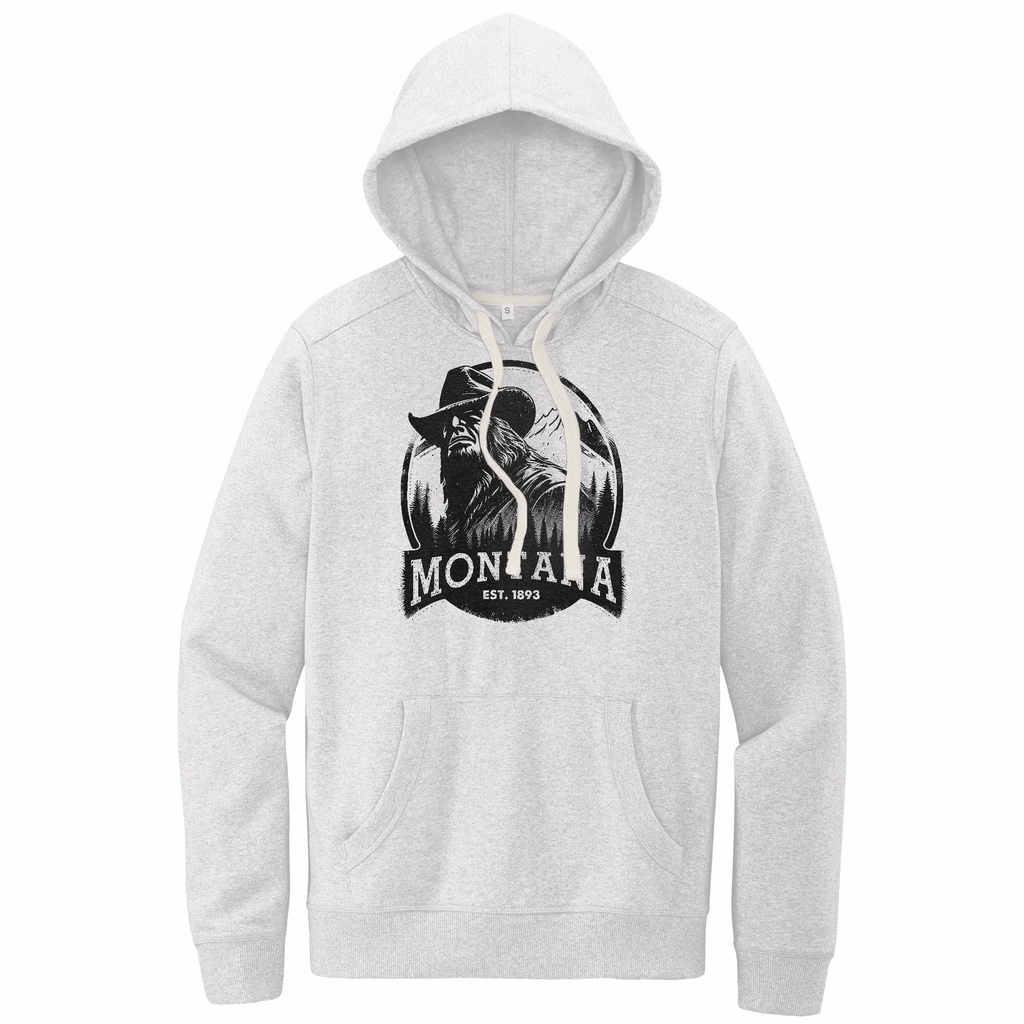 Bigfoot Western - Sustainable Recycled Fleece Hoodie