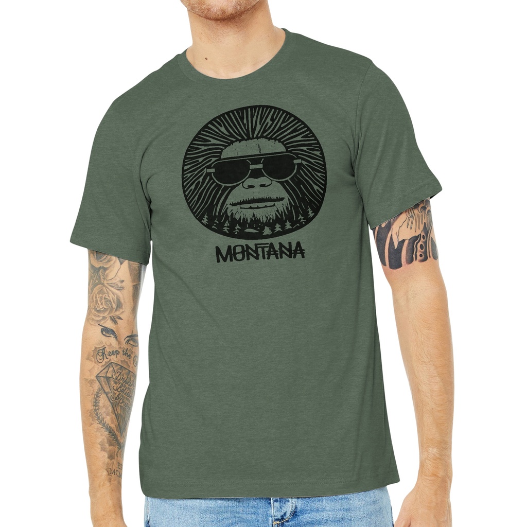 Cool Bigfoot - Unisex Soft Blend Tee