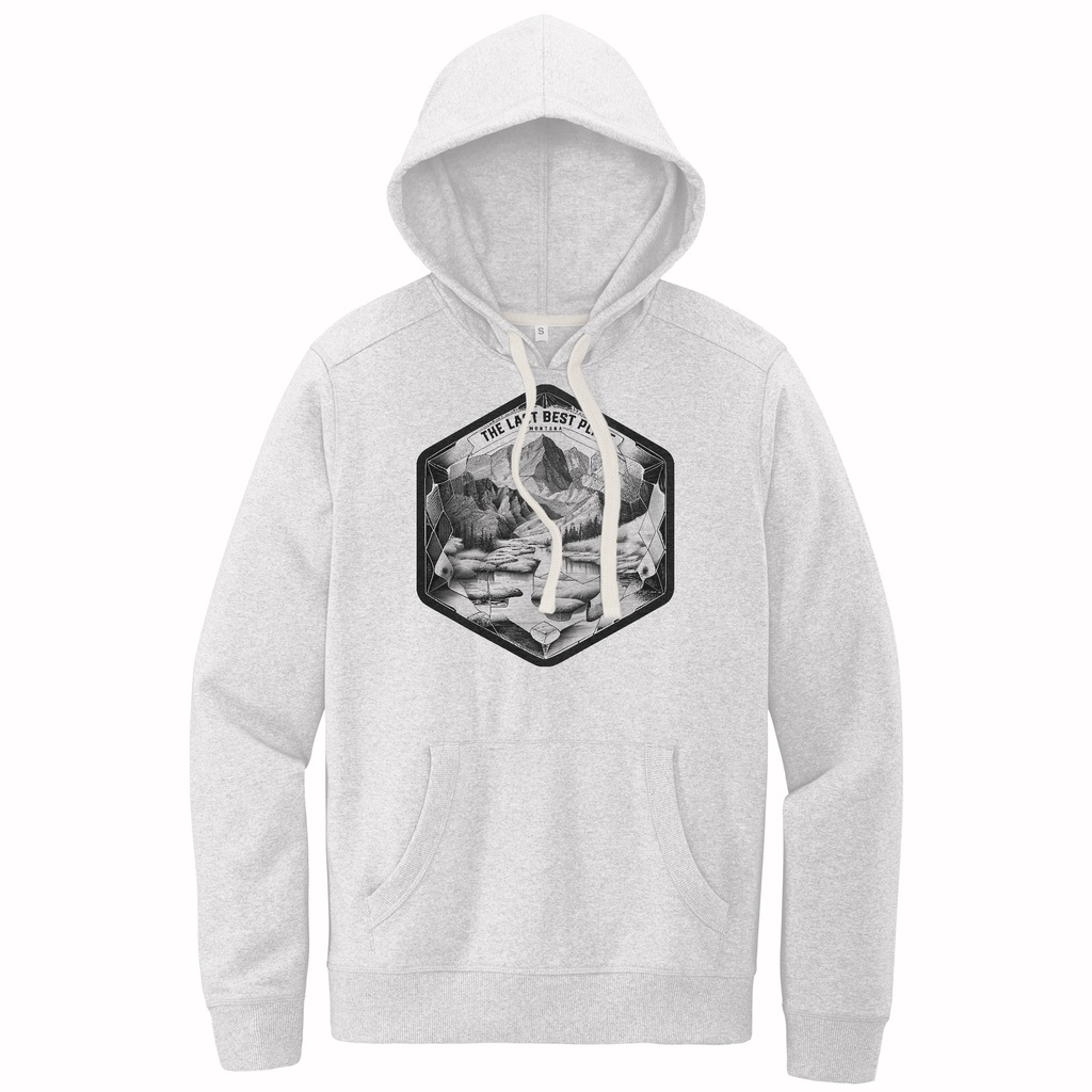 Cut Mountain Gem - Sustainable Recycled Fleece Hoodie