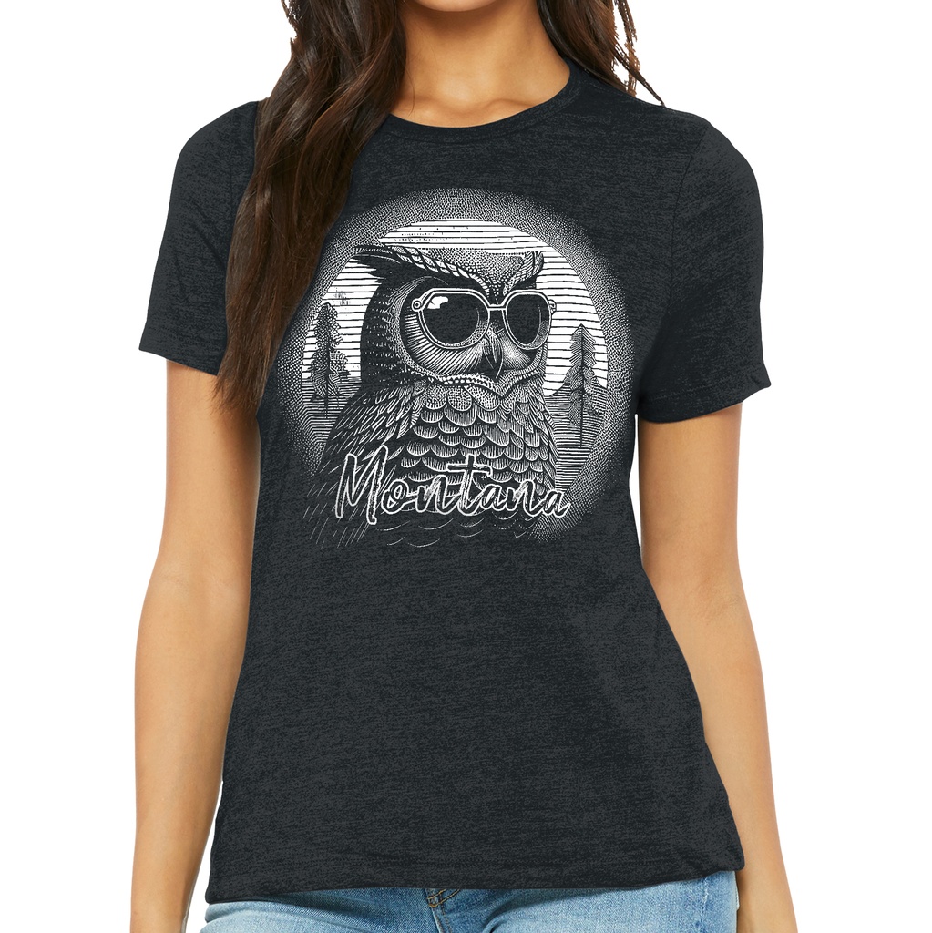 Day Owl - Ladies Soft Blend Tee