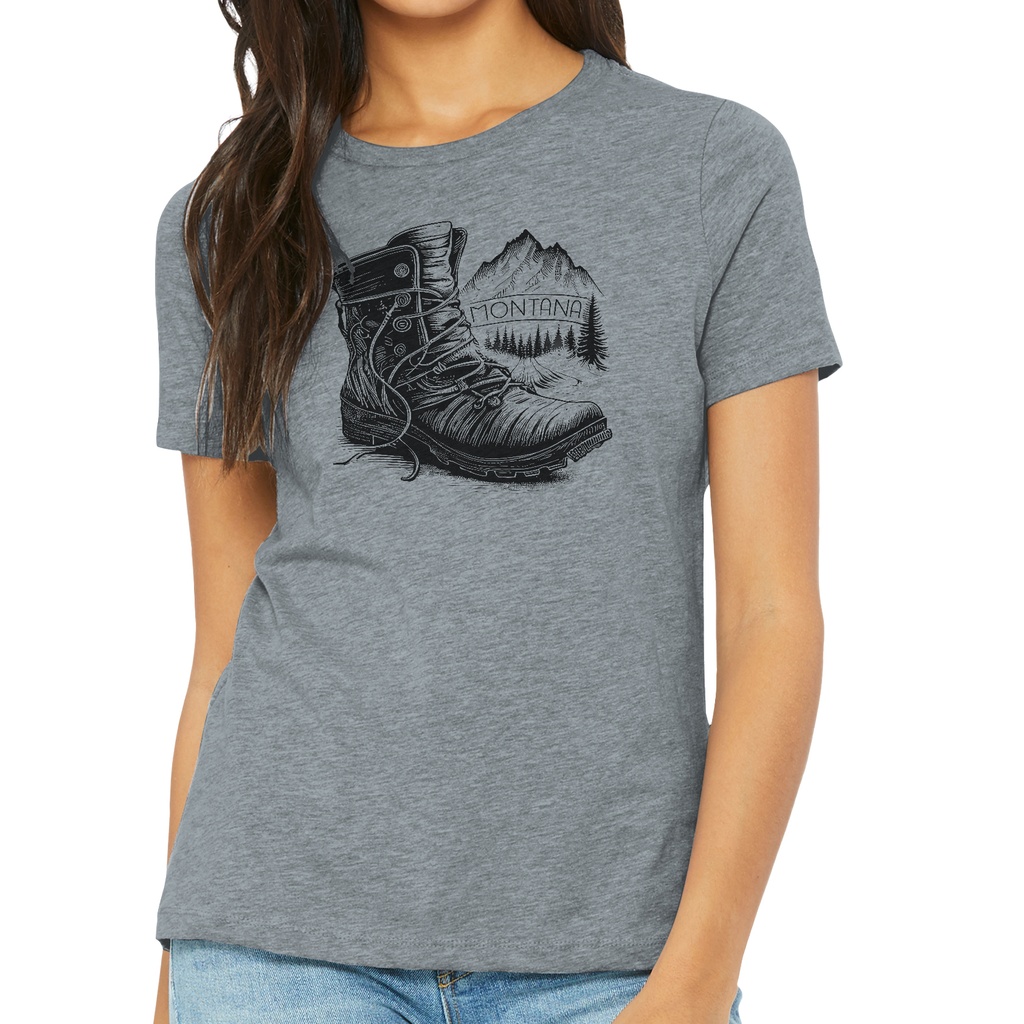 Hiking Boot - Ladies Soft Blend Tee