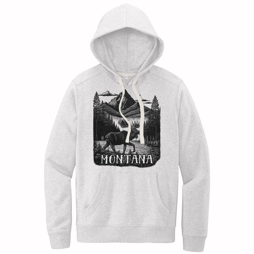 Moose Lake - Sustainable Recycled Fleece Hoodie
