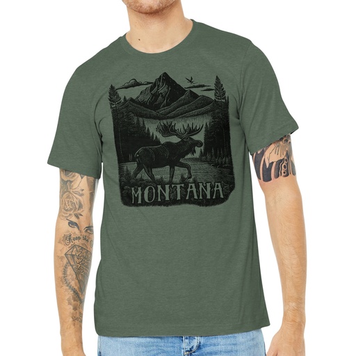 Moose Lake - Unisex Soft Blend Tee