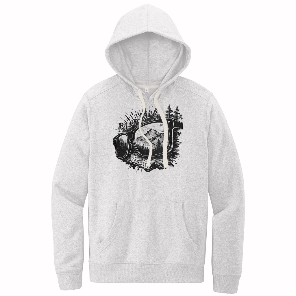 Mountain Reflections - Sustainable Recycled Fleece Hoodie