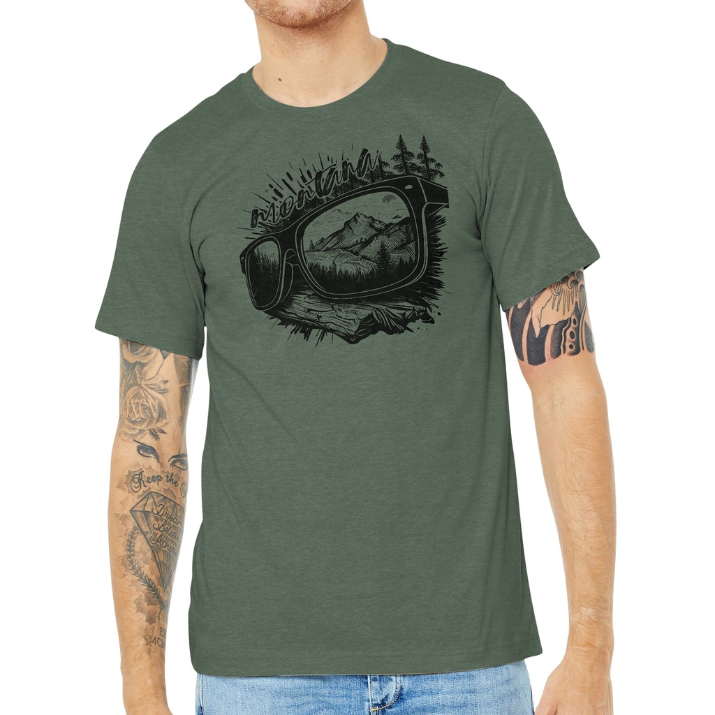 Mountain Reflections - Unisex Soft Blend Tee