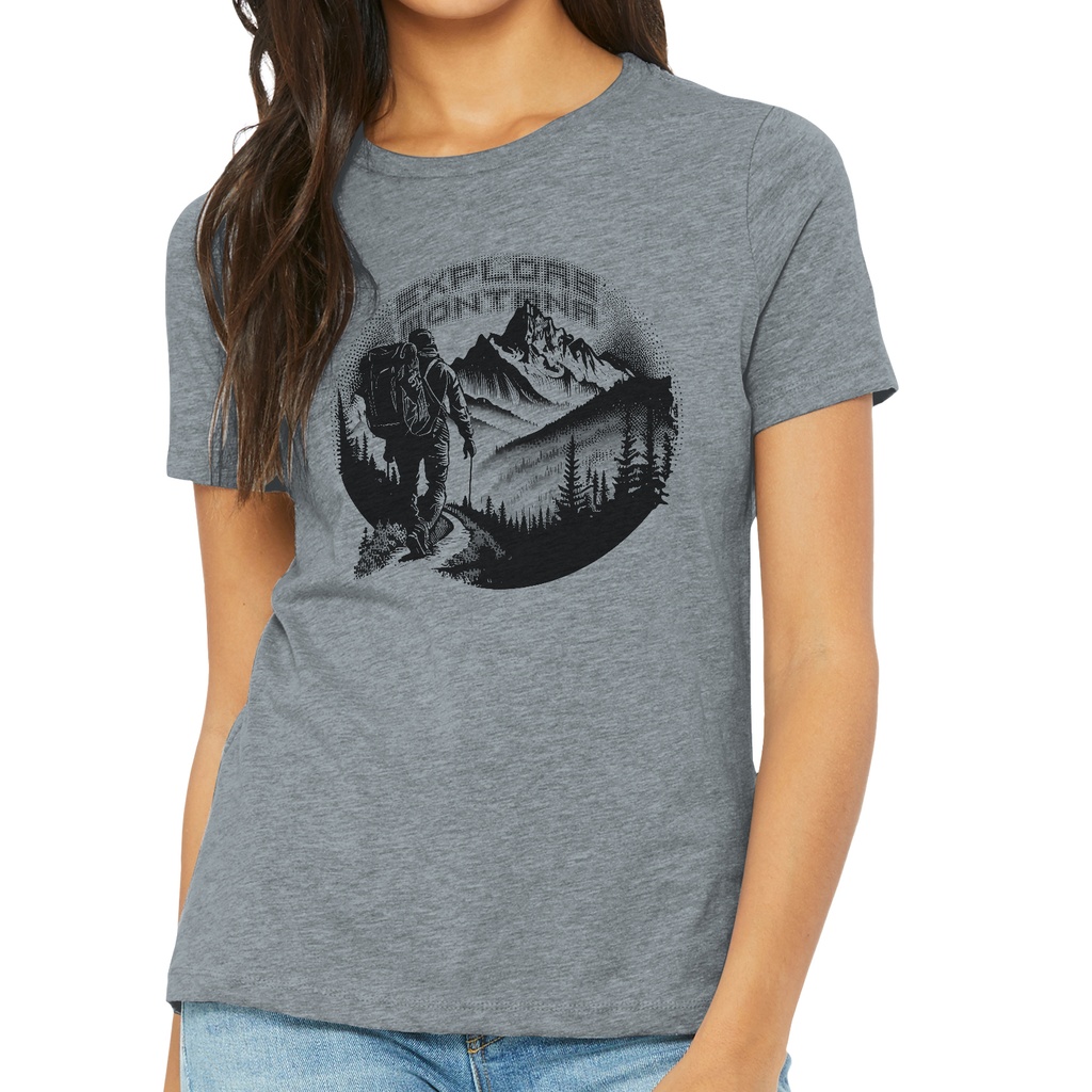 Outdoor Explore - Ladies Soft Blend Tee