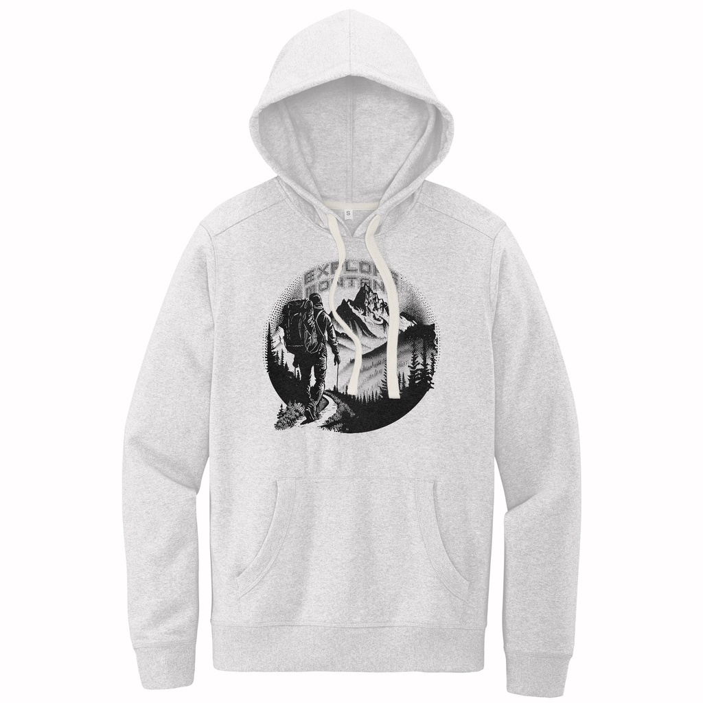 Outdoor Explore - Sustainable Recycled Fleece Hoodie