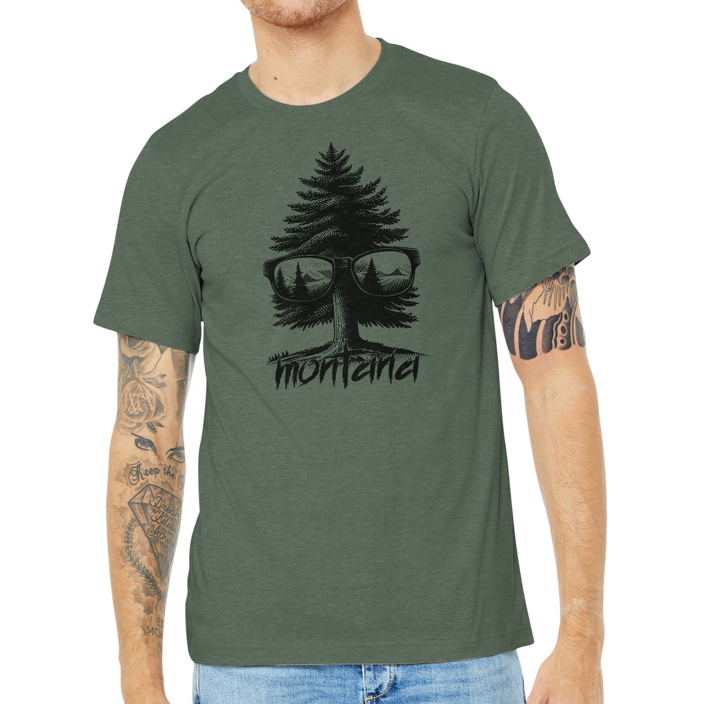 Shaded Tree - Unisex Soft Blend Tee