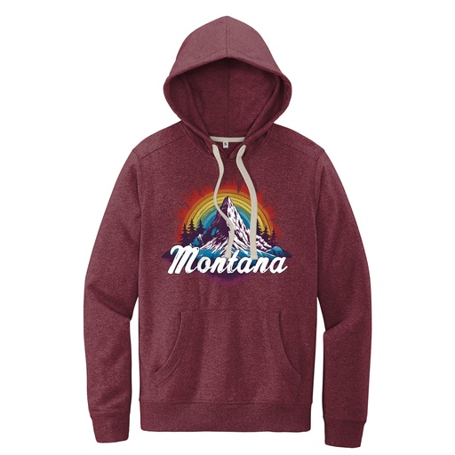 Rainbow Mountain Re-Fleece Hoodie