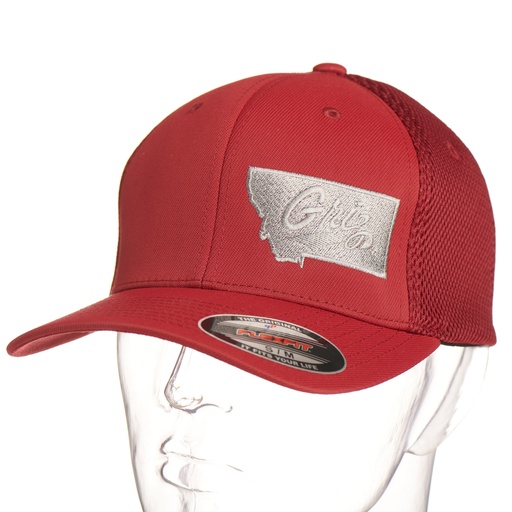 Griz over Montana - Flexfit Adult Ultrafibre and Airmesh Cap