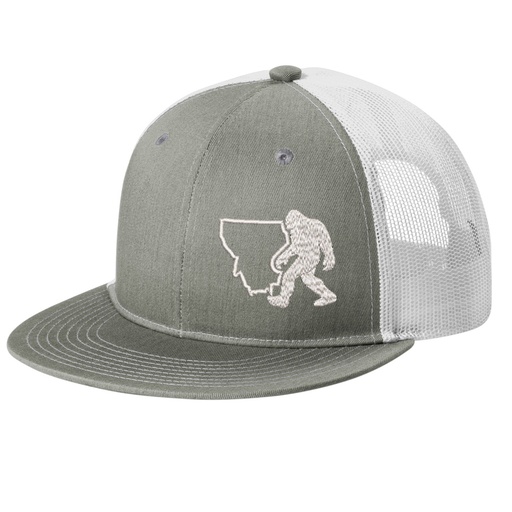 [C117-MT2301-HGW] Bigfoot Montana Retro Trucker Cap