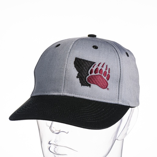 [C118-EMTG2101-BLW] Snapback Cap - Montana Griz Paw