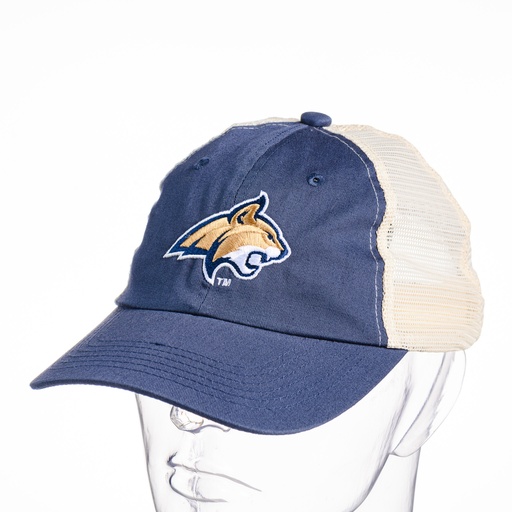 [C943-MSU26-DBS] Bobcat Denim Blue Mesh Back Cap