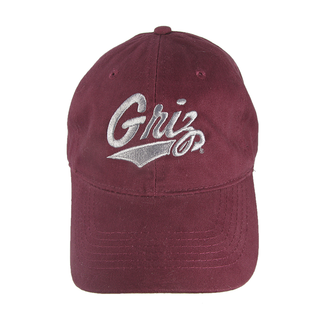 Griz Script Brushed Twill Low-profile Hat