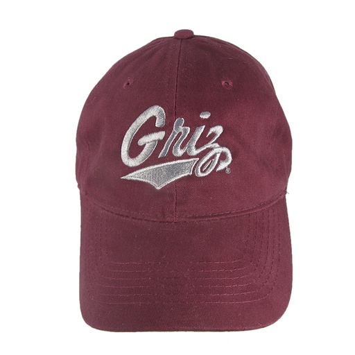 [CP77-EMTG02] Griz Script Brushed Twill Low-profile Hat