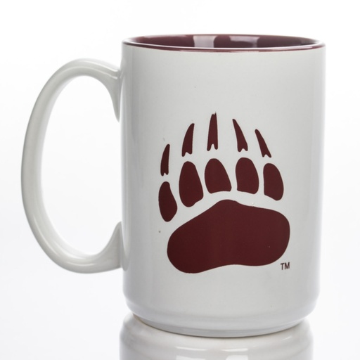 [WP1015SC-MTG50-WHT] Coffee Mug Griz