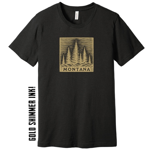 Wood Carved Forest - Unisex Soft Blend Tee