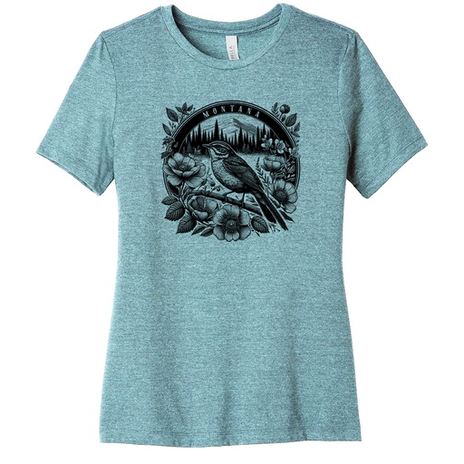 Meadowlark Flowers - Ladies Soft Blend Tee