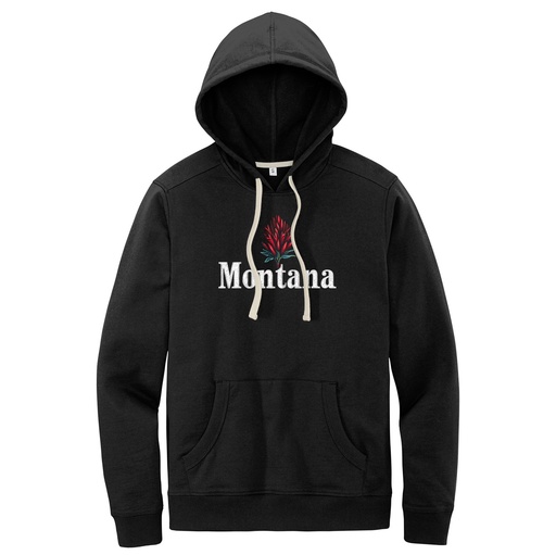 Minimal Indian Paintbrush - Re-Fleece Hoodie