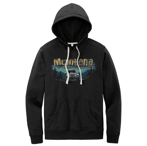 Minimal Jeep Montana - Re-Fleece Hoodie