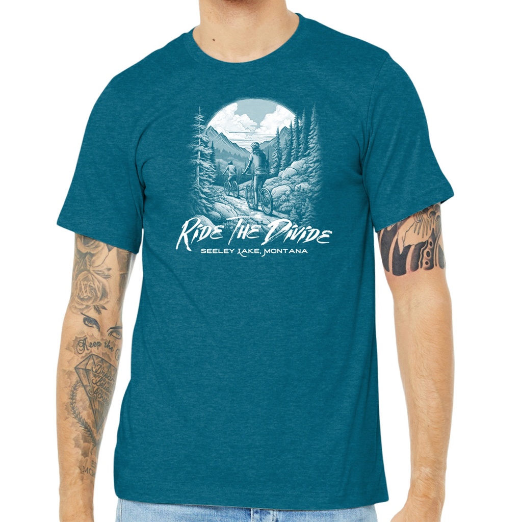 Ride The Divide - Unisex Soft Blend Tee