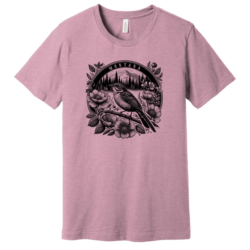 Meadowlark Flowers - Unisex Soft Blend Tee