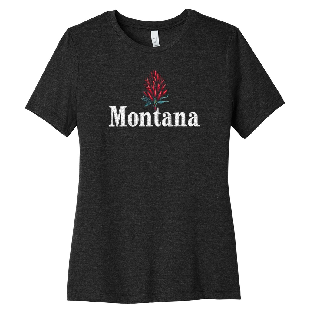 Minimal Indian Paintbrush - Ladies Soft Blend Tee