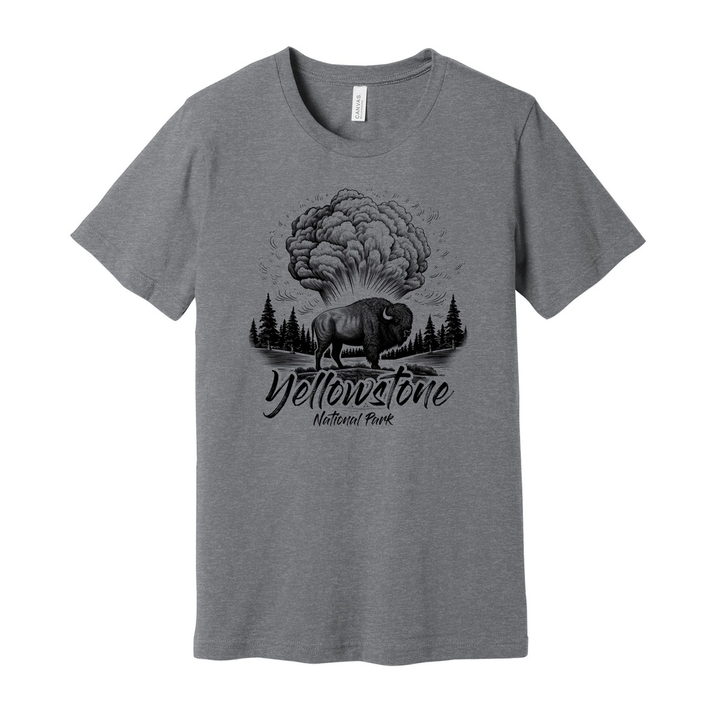 Yellowstone Bison - Unisex Soft Blend Tee