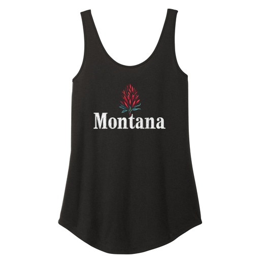 Minimal Indian Paintbrush Montana - Women's Triblend Tank