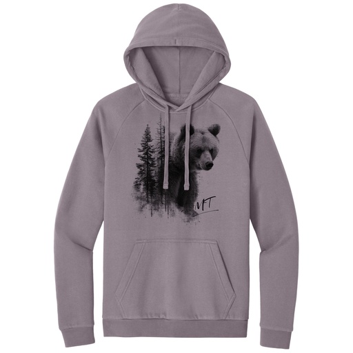 Multi Exposure Bear MT - Cloud Fleece Hoodie