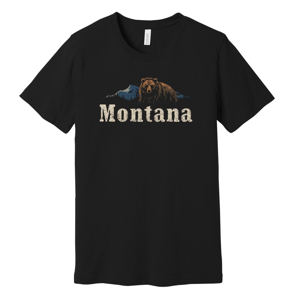 Minimal Bear Montana - Unisex Soft Blend Tee