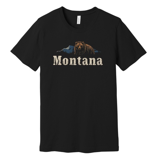 Minimal Bear Montana - Unisex Soft Blend Tee