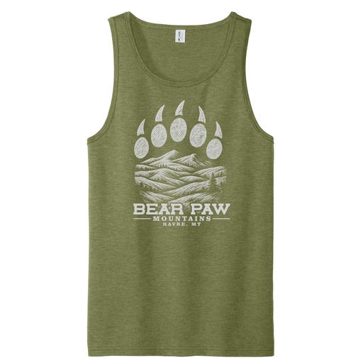 Bear Paw Mountains - Unisex Tri-Blend Tank