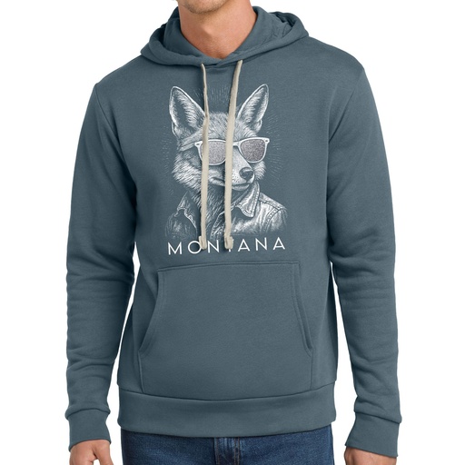 Glitter Fox Sunglasses Montana - Unisex Mid-Weight Hoodie