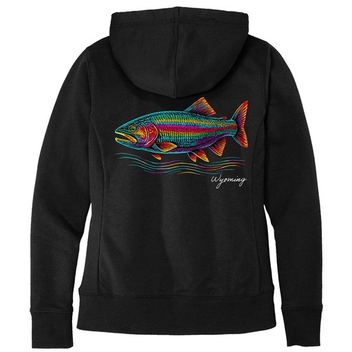Many-Color Trout - Wyoming - Full-Zip Hoodie