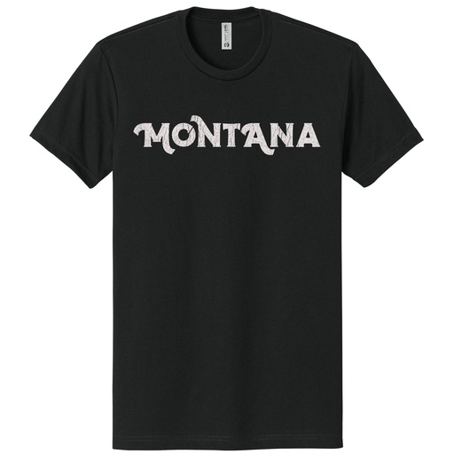 Distressed Montana Tango Text - Unisex CVC Tee
