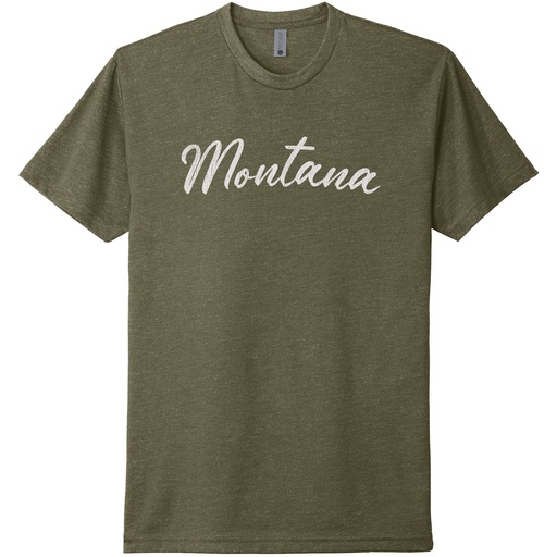 Distressed Montana Westerna - Unisex CVC Tee