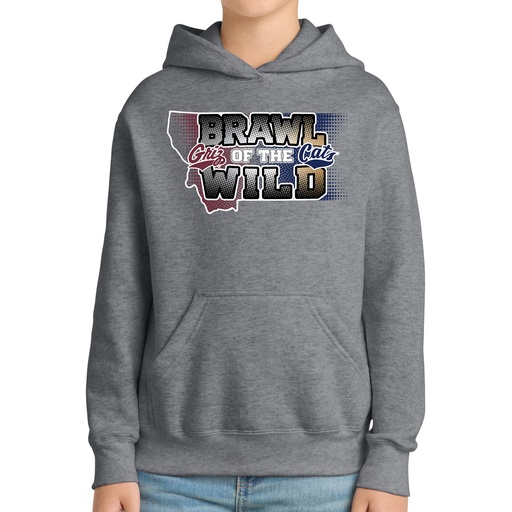 Brawl of the Wild - Youth Fleece Hoodie
