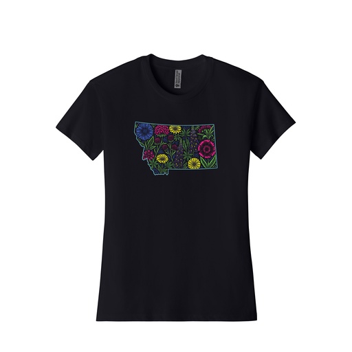 Neon Wildflower MT - Women's CVC Tee