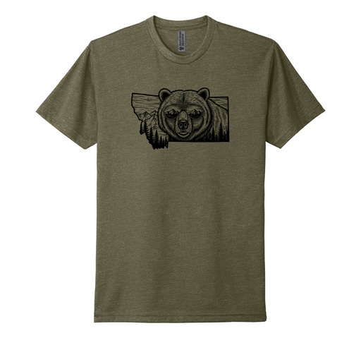 Bear w/ Sunglasses MT - Unisex CVC Tee