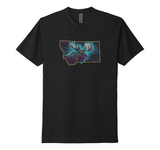 Neon Moose MT - Unisex CVC Tee